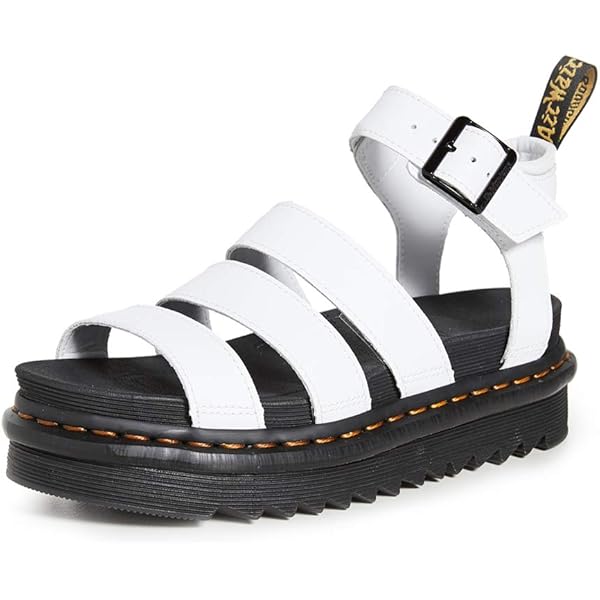 Dr.Martens☆ZEBRILUS TERRY STRAP SANDAL 23521001 Dr Martens Terry Sandal Terry Leather Strap Sandals In Brown